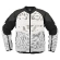 Icon Overlord 3 Leather White мотокуртка белая