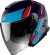 AXXIS OF504SV Mirage SV Damasko Matt Blue Motorcycle Helmet Outdoor Matte Blue