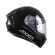 AXXIS FF112C Draken S Solid Motorcycle Helmet black
