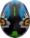 AXXIS FF112C Draken'S Parrot Motorcycle helmet integral matte Black