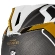 Icon Airform Speedfin White Bronze Helmet Spoiler Icon Airform Bronze