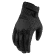 Icon Hooligan CE black motorcycle gloves
