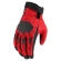 Icon Hooligan CE red motorcycle gloves