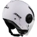 AXXIS MT-OF513 Metro Solid White Motorcycle Helmet outdoor White