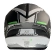 AXXIS FF112C Draken'S Sonar Fluor Green Motorcycle Helmet Integral Green