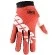 100% Itrack Fire red motor gloves