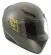 Diesel Full Jack green / black brushed motorcycle helmet