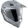 AGV AX-8 Dual EVO titanium grey motorcycle helmet