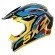 Shark SX2 Dooley black / yellow / blue motorcycle helmet
