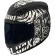 Icon Airmada Hard Luck brushed motorcycle helmet