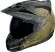 Icon Variant Battlescar brushed motorcycle helmet