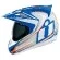 Icon Variant Raiden Glory white\blue motorcycle helmet