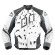 Icon Hypersport Prime white motorcycle jacket