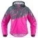 Icon PDX 2 motorcycle rain gear pink female