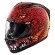 Icon Alliance Lucifur motorcycle helmet red
