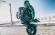 Icon Hypersport Prime Hero green motorcycle jacket