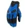 Icon Automag 2 Touchscreen motor gloves blue