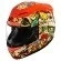 Icon Airmada Dia De Los Muertos red motorcycle helmet