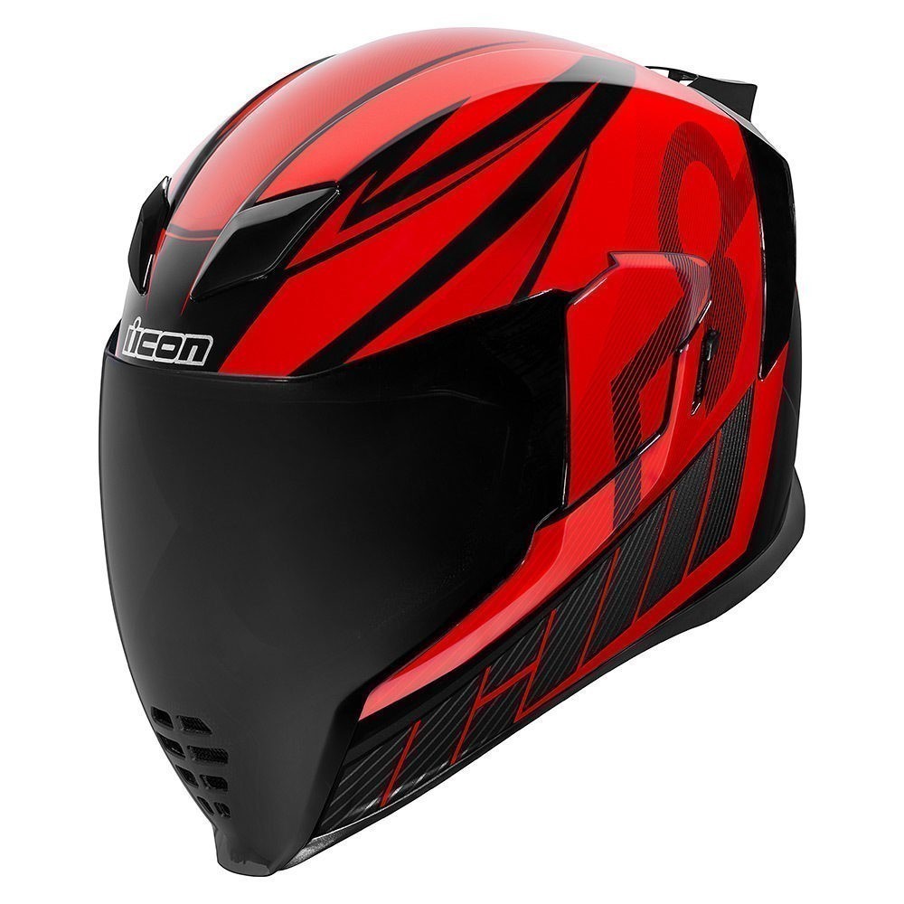 Icon hot sale helmet red