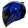 Icon Airflite QB1 blue motorcycle helmet
