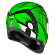 Icon Airform Conflux կանաչ motorcycle