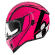 Icon Airform Conflux pink motorcycle helmet
