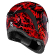 Icon Airform Lycan red motorcycle helmet
