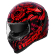 Icon Airform Lycan կարմիր motorcycle