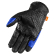 Icon Contra 2 motorcycle gloves blue