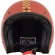 AFX FX76 Speed Racer Vintage motorcycle helmet orange matte