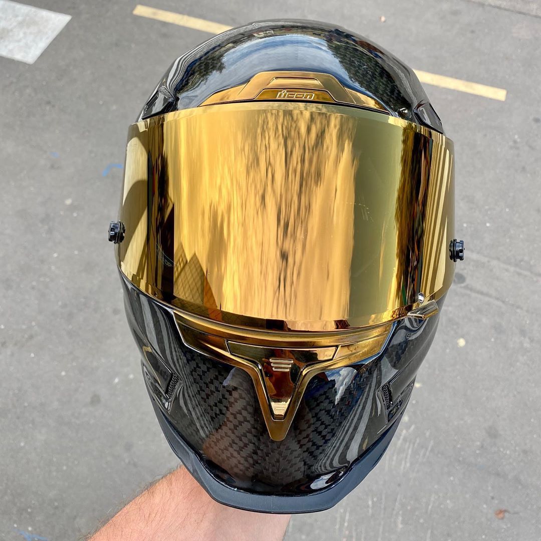 icon gold visor