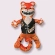Tiger Biker stuffed toy 25 cm
