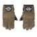 EDGE Chopper Khaki motorcycle gloves brown