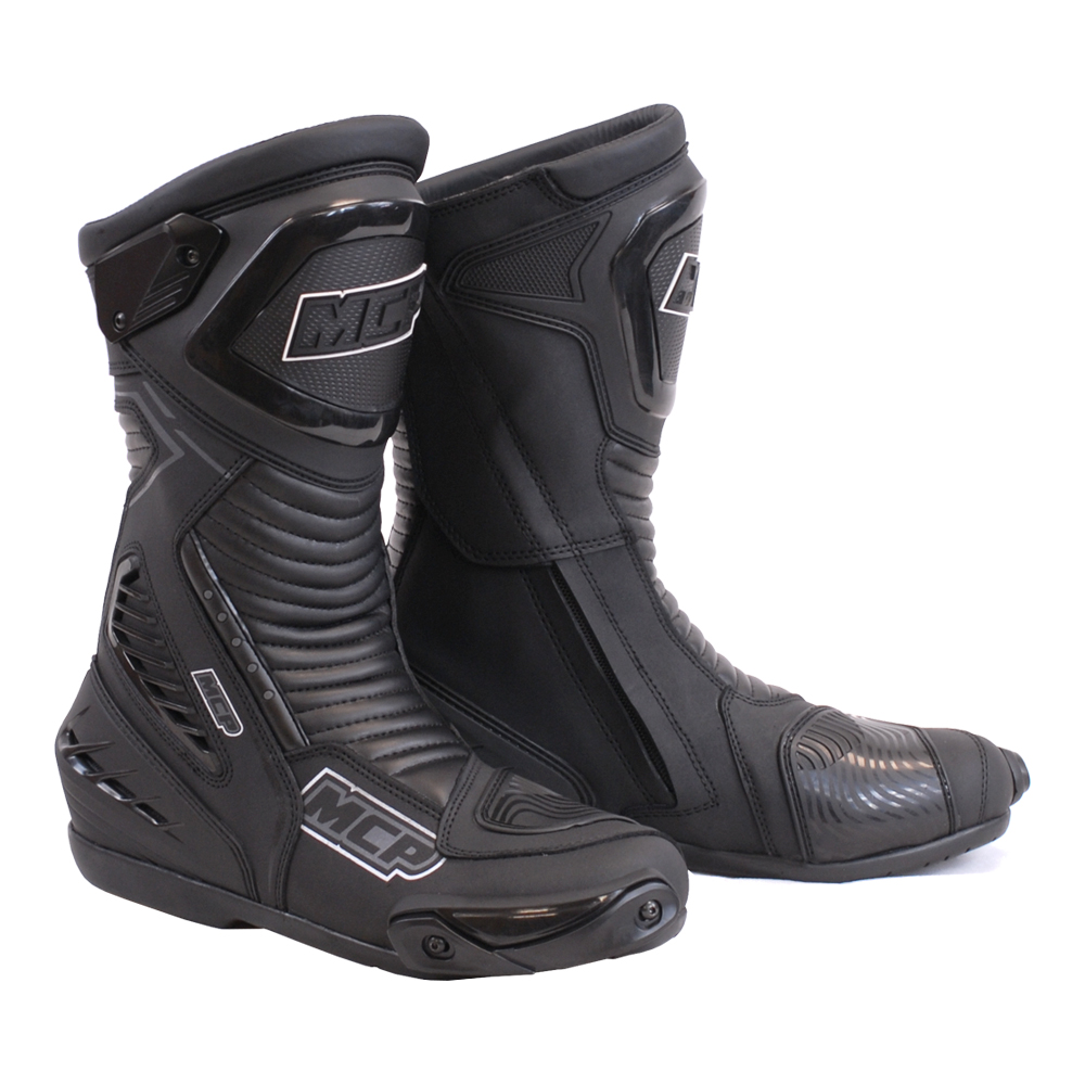 MCP Macon Leather Motorcycle boots black buy: price, photos, reviews in ...