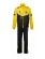 Starks Hydro motorcycle rain jacket separate black with yellow